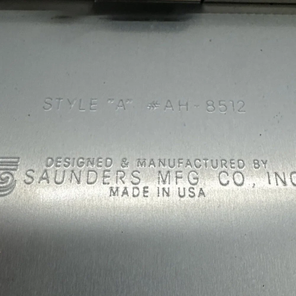 Saunders Clipboard Form Holder AH8512 Aluminum Nurse Contractor Accordion USA